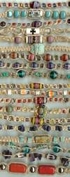 JewelryVilla Chokers with beads, teen jewelry, hemp jewelry