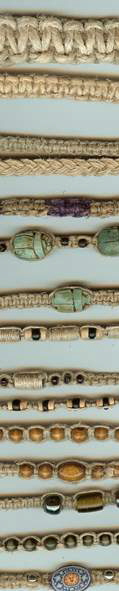 JewelryVilla hemp bracelets and anklets