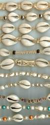 JewelryVilla Hemp necklaces with shells, shell hemp necklaces, hemp chokers