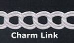 Charm link bracelets and necklaces