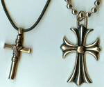 JewelryVilla Cross necklaces