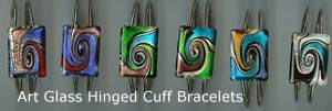 JewelryVilla Art Glass teen bracelets