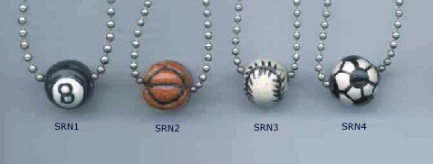 JewelryVilla sports necklaces