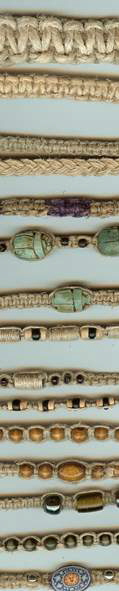 JewelryVilla hemp bracelets and anklets