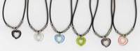 JewelryVilla Heart necklaces
