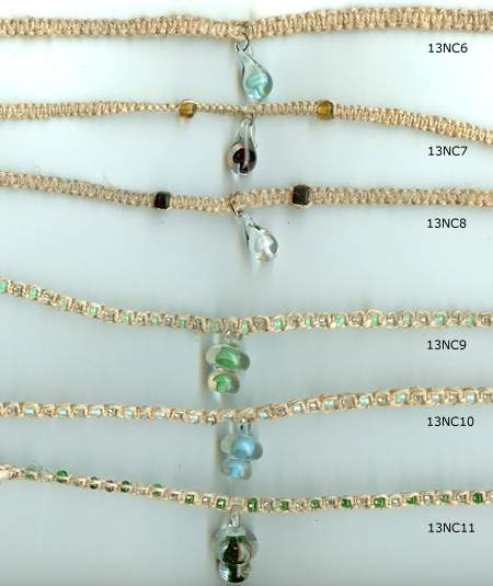JewelryVilla Hemp jewelry, teen jewelry
