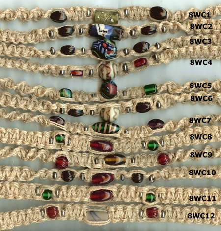 JewelryVilla hemp necklaces, hemp jewelry