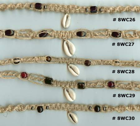 JewelryVilla hemp necklaces, hemp jewelry