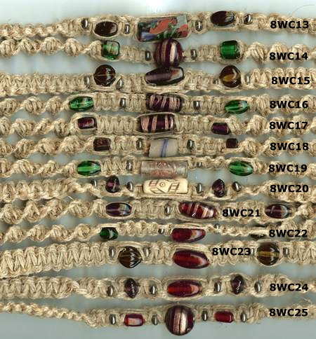 JewelryVilla hemp necklaces, hemp jewelry