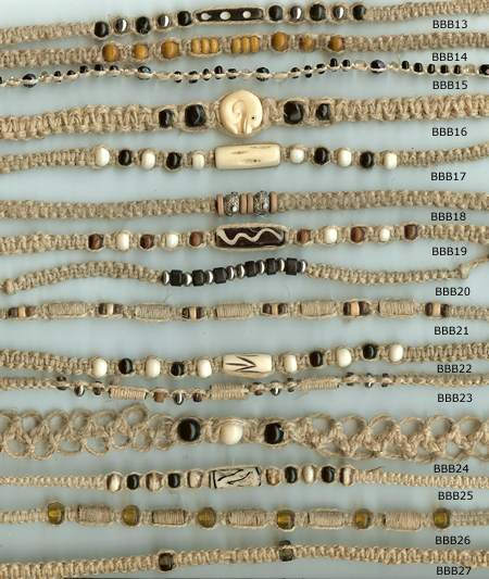 JewelryVilla hemp necklaces, hemp jewelry