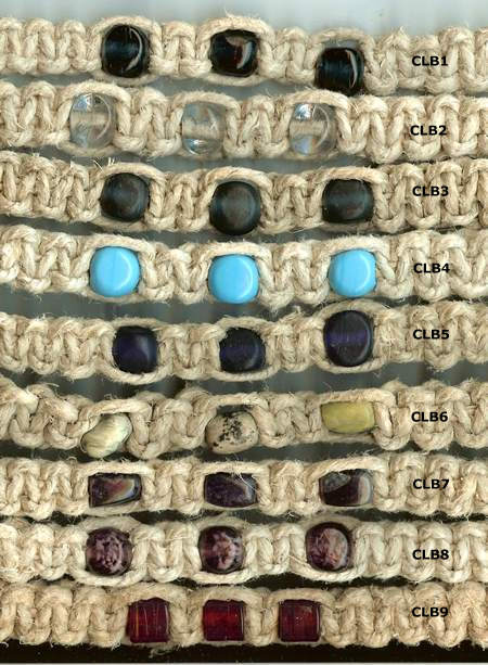 JewelryVilla Hemp chokers