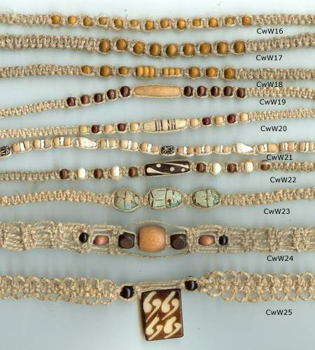 JewelryVilla hemp necklaces, hemp jewelry