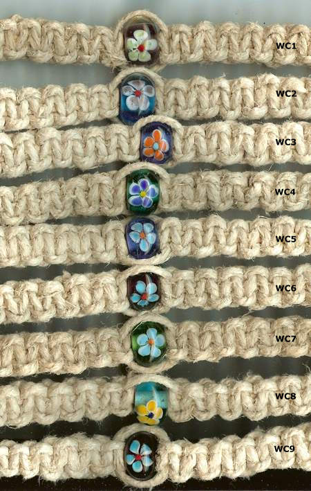 JewelryVilla.com Hemp Jewelry, Hemp Chokers, Hemp Necklaces
