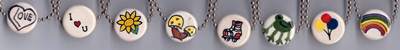 JewelryVilla Ceramic Girls Necklaces, Teen Jewelry