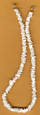 white coral necklace 18 inch